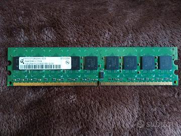 RAM DDR2 ECC Qimonda HYS72T128020HU-3S-B 1GB