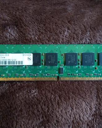 RAM DDR2 ECC Qimonda HYS72T128020HU-3S-B 1GB