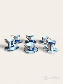 Set 6 Tazzine Vintage Adams Gold Collection 