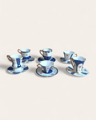 Set 6 Tazzine Vintage Adams Gold Collection 