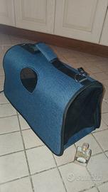 Trasportino per gatti o cani taglia media
