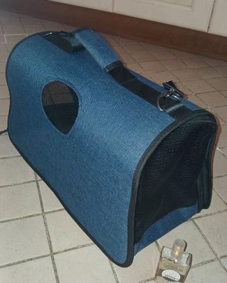 Trasportino per gatti o cani taglia media