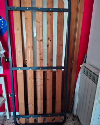 Rete singola doghe in legno 