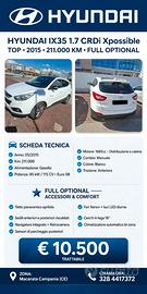 HYUNDAI IX35 1.7 CRDi Xpossible TOP - 2015 - 211.0