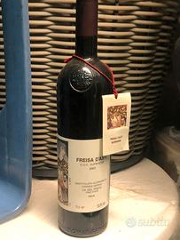 Bottiglia vino Freisa Cà del Prete, 0,75L 1983