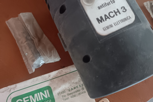 Antifurto gemini + sensore crepuscolare