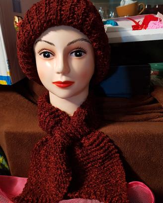 set cappello e sciarpa