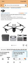 Drone DJI AIR 3S combo fly more