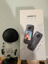 Insta360 X3 + case subacqueo