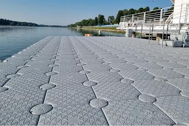 Piattaforma, pontile, cubi galleggianti Ideadock