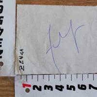 Autografo di Walter Zenga - Inter