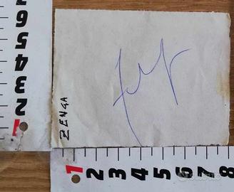 Autografo di Walter Zenga - Inter