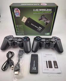 Game stick 4k 64gb 10000 giochi con 2 controller
