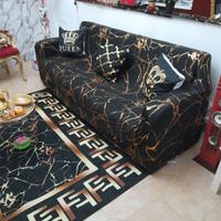 Copridivano 3 posti effetto marmo