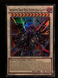 Yugioh arcidemone drago rosso rovente della calami