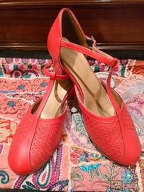 Scarpe da ballo  marca Stile Millelire rosse 39,5
