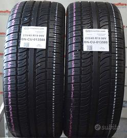 2 pneumatici pirelli 235/45 r19 99v cu13588