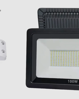 Faro led 100w SUNRISE+interruttore wifi relè Tuya