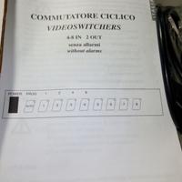 Ciclico videosorveglianza 4 ingressi