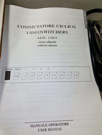 Ciclico videosorveglianza 4 ingressi