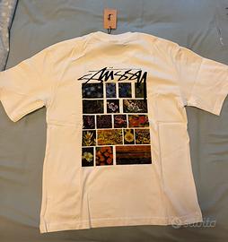 Maglietta Stussy con stampa fiori