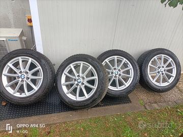 4 gomme invernali 225/55 R17  101V e 4 dischi R17