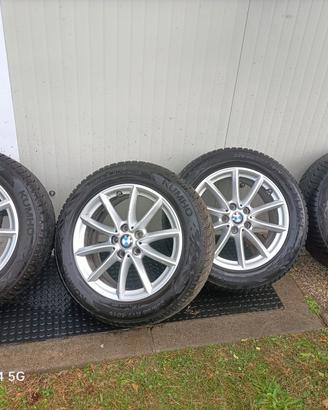 4 gomme invernali 225/55 R17  101V e 4 dischi R17