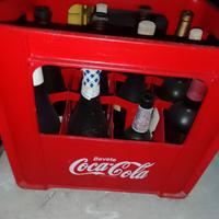 Cassette bottiglie vintage Coca Cola, Peroni..etc