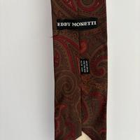Cravatta vintage Eddy Monetti in seta