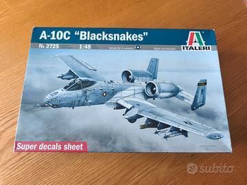 KIT MODELLO "" A-10,C BLACKSNAKES""