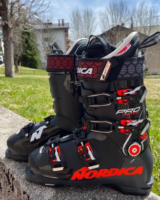 SCARPONI DA SCI NORDICA PRO MACHINE 130 BLACK/RED