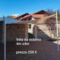 vela da giardino 