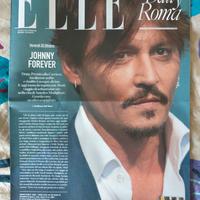 JOHNNY DEPP rivista rara Elle Daily Roma 2024