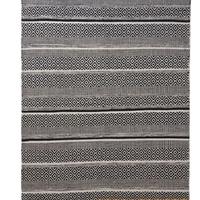 Tappeto Boho, 120x180 cm nero, bianco giallo ocra