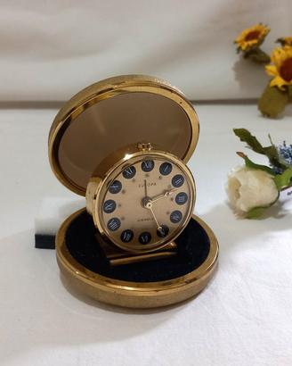 Sveglia da viaggio in ottone