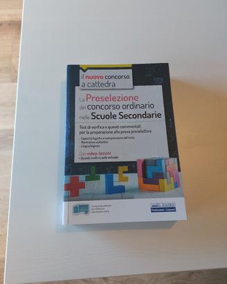 manuale libro preselezione edises concorso scuola