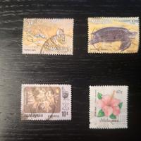 Francobolli Malaysia – Collezione Natura e Flora