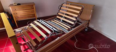 Letto Ospedaliero Elettrico LINAK + Materasso Spec