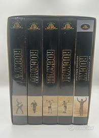 VHS IN COFANETTO “ROCKY”completo