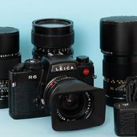 Leica R6 corredo completo macchina + ottiche