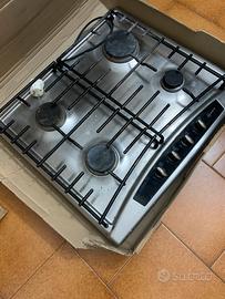 Piano cottura a gas metano 4 fuochi  Neff