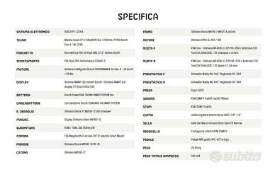 EBIKE KTM MACINA LYCAN 771    27,5"    TAGLIA S