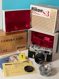 Nikon S3 telemetro, MINT da collezione