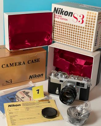 Nikon S3 telemetro, MINT da collezione