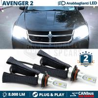 Lampadine LED HB4 per DODGE AVENGER 2 Luce Bianca