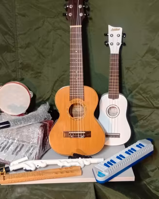 OTTO STRUMENTI PER BAMBINI E ADULTI
