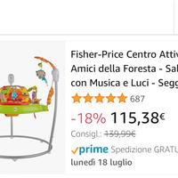 Saltarello fisher price