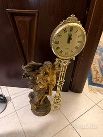 Orologio a pendolo con angeli vintage