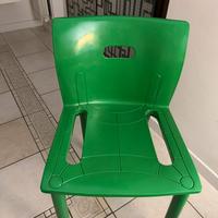 4 sedie Kartell designer Anna Castelli Ferrieri