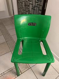 4 sedie Kartell designer Anna Castelli Ferrieri